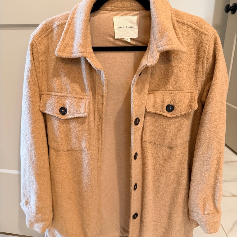 Thread & Supply Tan Jacket